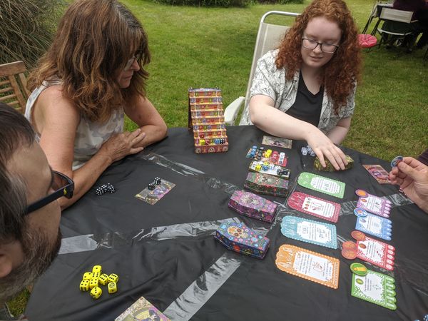 July meeting: the rain held off!